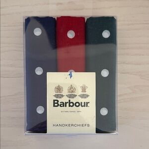 Barbour Classic Dot Handkerchief Trio